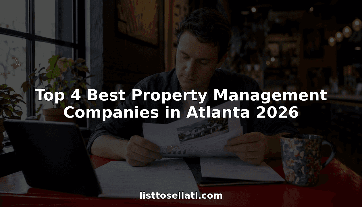 Top 4 Best Property Management Companies in Atlanta 2026